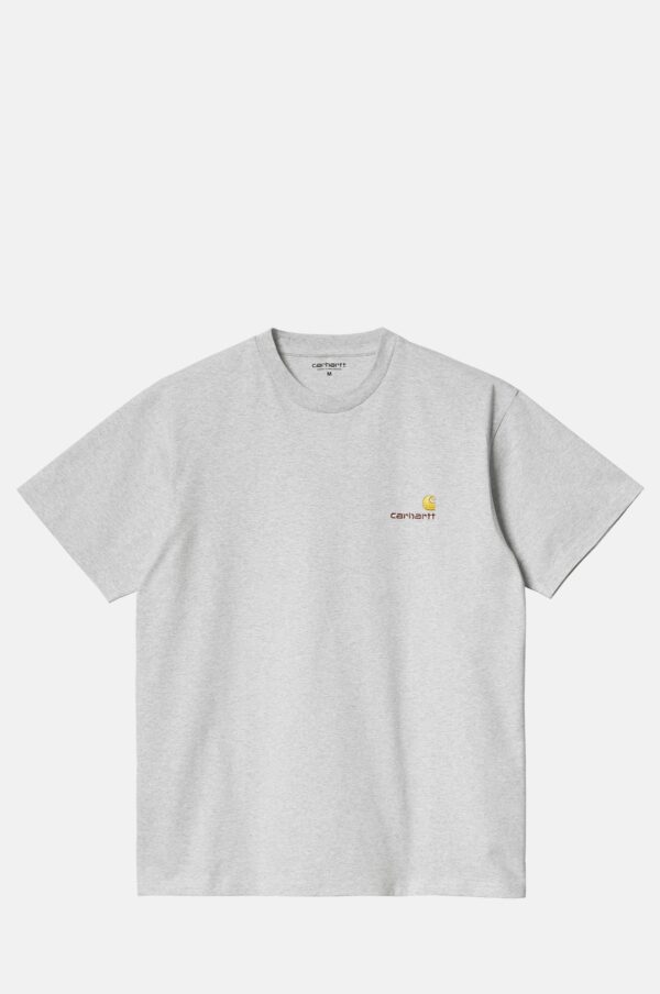 Spexly Short Sleeve American Script T-Shirt – Ash Heather